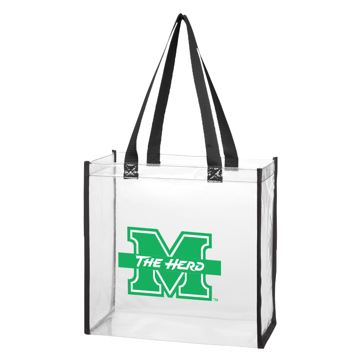 Marshall Gameday Clear Tote Bag