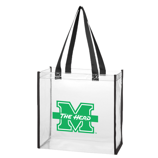 Marshall Gameday Clear Tote Bag