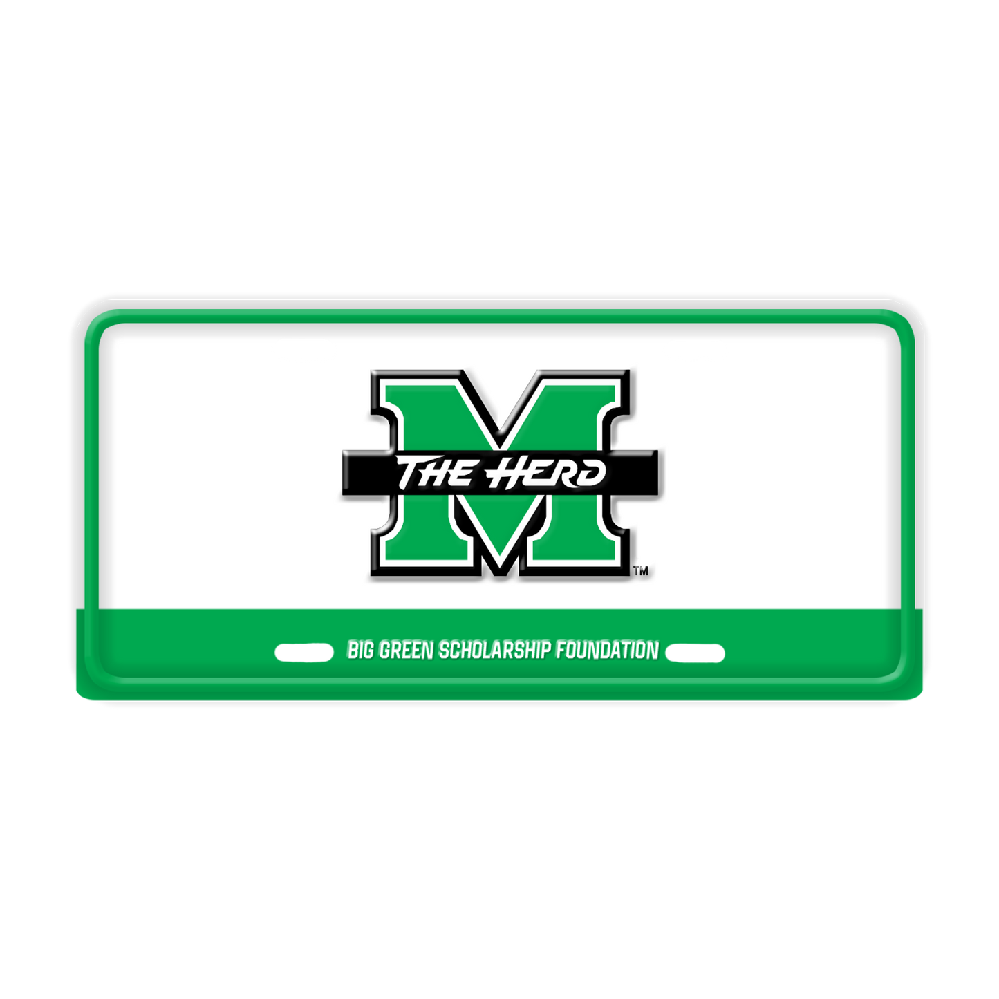 Marshall License Plate